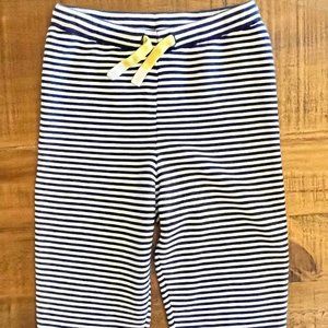 Boys Mini Boden Striped Knit Pants Size 2-3